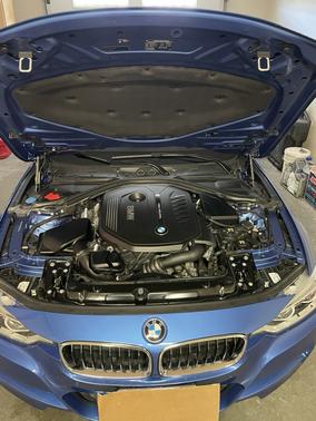 Blue 2016 BMW 340 i xDrive