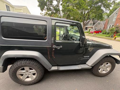 Green 2010 Jeep Wrangler Sport