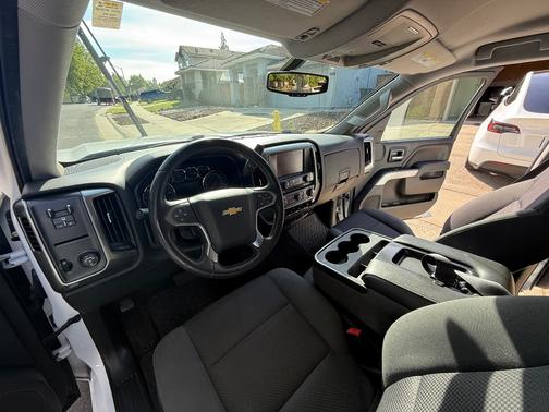 White 2015 Chevrolet Silverado 1500 1LT