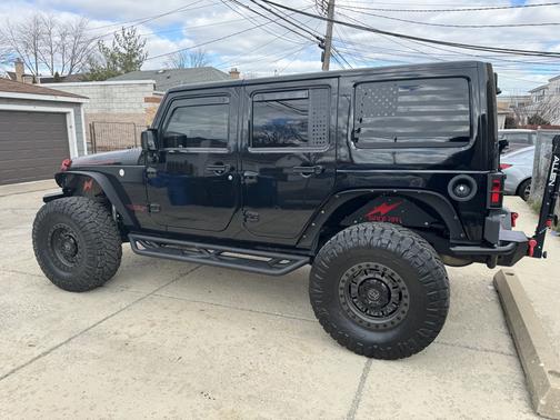 Black 2013 Jeep Wrangler Unlimited Rubicon