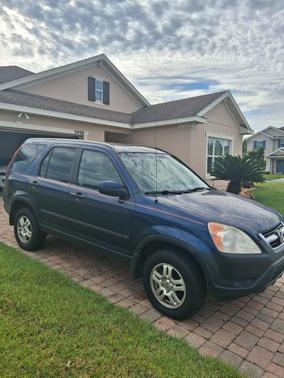 Blue 2003 Honda CR-V EX