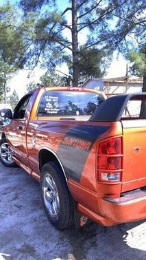 Orange 2005 Dodge Ram 1500 Laramie