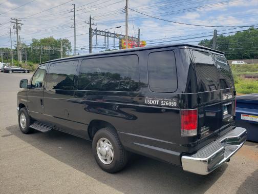 Black 2012 Ford E350 Super Duty XLT