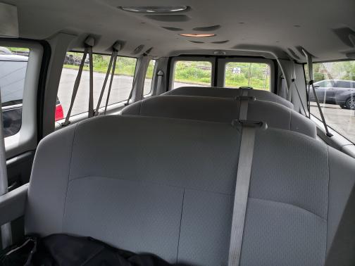Black 2012 Ford E350 Super Duty XLT