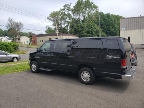 Black 2012 Ford E350 Super Duty XLT