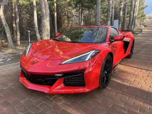 Red 2024 Chevrolet Corvette Z06 w/1LZ