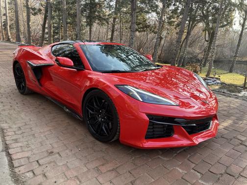 Red 2024 Chevrolet Corvette Z06 w/1LZ