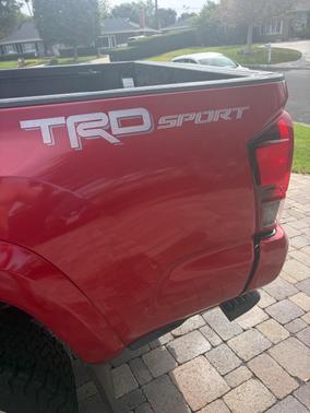 Red 2018 Toyota Tacoma Limited