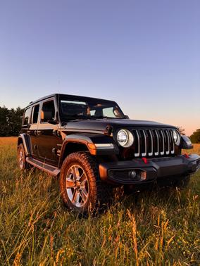 Black 2020 Jeep Wrangler Unlimited Sahara