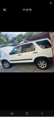 White 2002 Honda CR-V LX