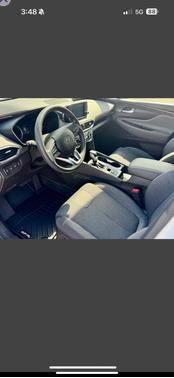 White 2019 Hyundai SANTA FE SE 2.4