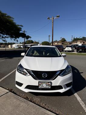 White 2017 Nissan Sentra S