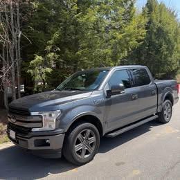 Gray 2020 Ford F-150 Lariat
