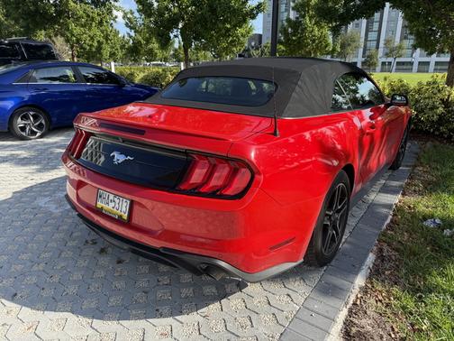 Red 2020 Ford Mustang EcoBoost Premium