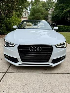 White 2015 Audi A5 2.0T Premium Plus