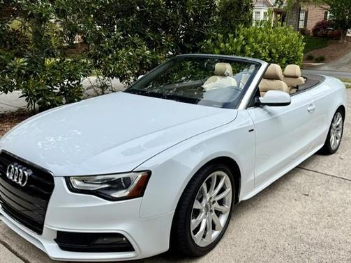 White 2015 Audi A5 2.0T Premium Plus