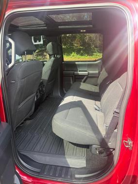Red 2018 Ford F-150 XLT