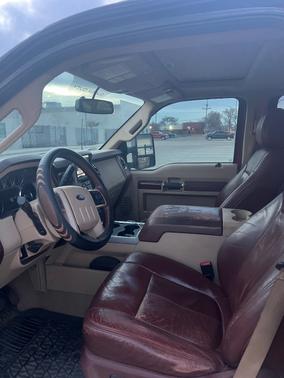 Red 2014 Ford F-250 King Ranch