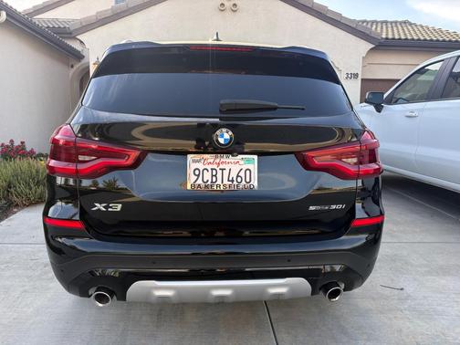Black 2019 BMW X3 sDrive30i