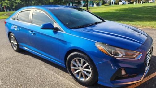 Blue 2018 Hyundai SONATA SE
