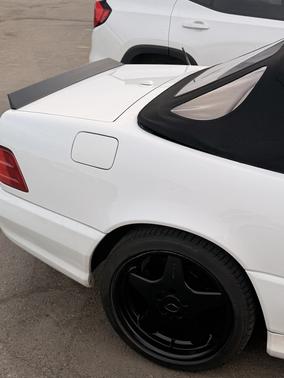 White 2001 Mercedes-Benz SL-Class SL500 Roadster