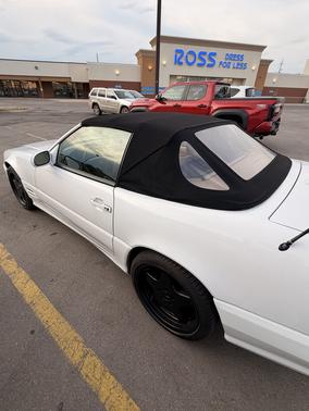 White 2001 Mercedes-Benz SL-Class SL500 Roadster