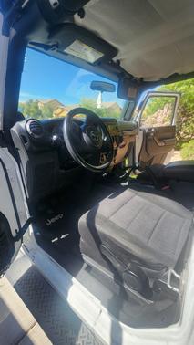 White 2012 Jeep Wrangler Sport