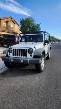 White 2012 Jeep Wrangler Sport