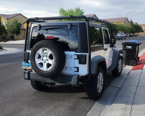 White 2012 Jeep Wrangler Sport