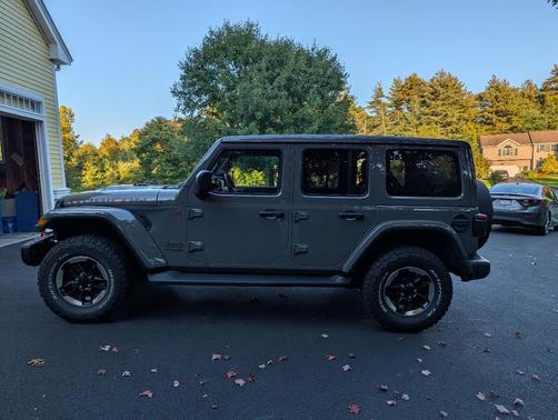 Gray 2021 Jeep Wrangler Unlimited Rubicon