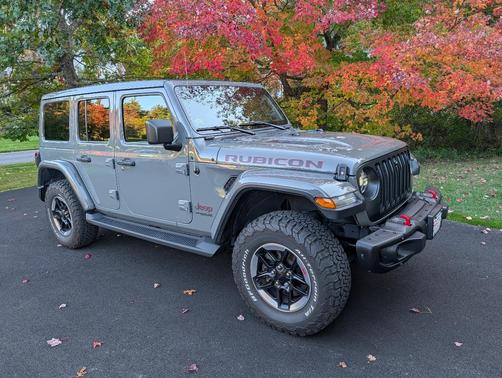 Gray 2021 Jeep Wrangler Unlimited Rubicon
