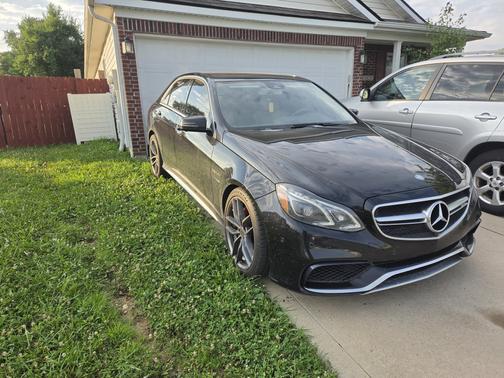 Black 2015 Mercedes-Benz E-Class E 63 AMG S-Model 4MATIC