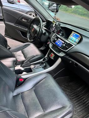 Black 2015 Honda Accord EX-L