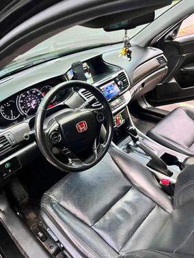 Black 2015 Honda Accord EX-L