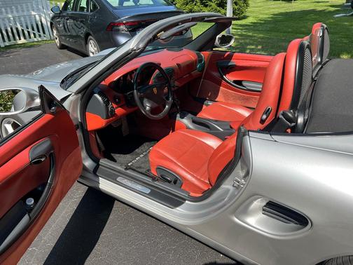 Silver 1997 Porsche Boxster Boxster