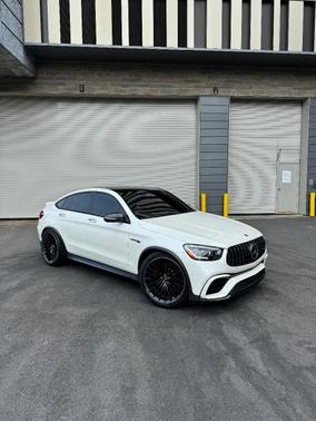 White 2021 Mercedes-Benz AMG GLC 63 4MATIC+