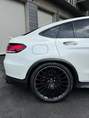 White 2021 Mercedes-Benz AMG GLC 63 4MATIC+