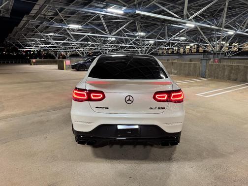 White 2021 Mercedes-Benz AMG GLC 63 4MATIC+