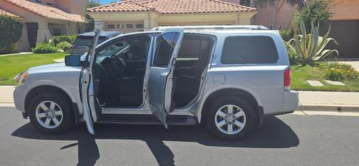 Silver 2015 Nissan Armada SV