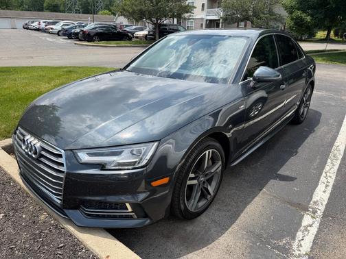 Gray 2017 Audi A4 2.0T Premium Plus