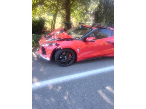 Red 2021 Chevrolet Corvette Stingray w/3LT