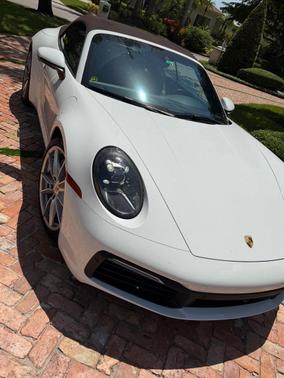 White 2021 Porsche 911 911 Carrera Cabriolet