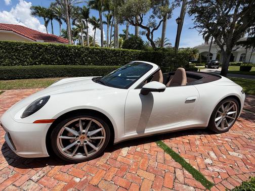 White 2021 Porsche 911 911 Carrera Cabriolet