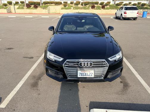 Black 2017 Audi A4 2.0T Premium Plus