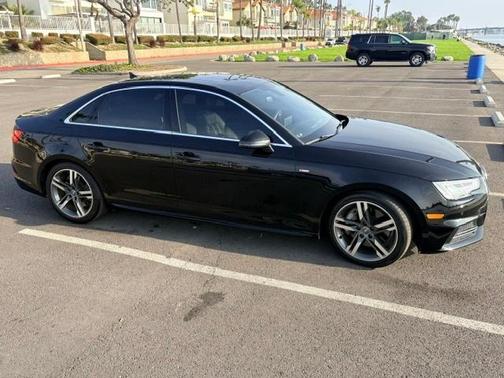 Black 2017 Audi A4 2.0T Premium Plus