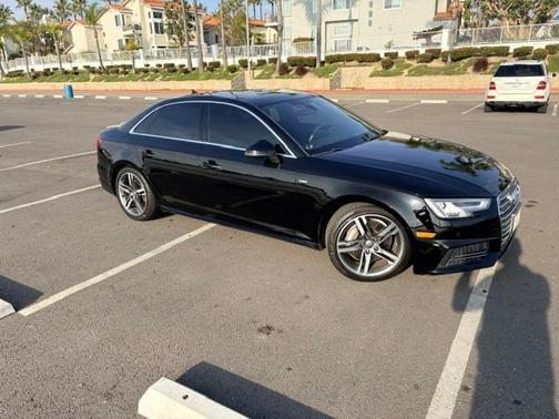 Black 2017 Audi A4 2.0T Premium Plus