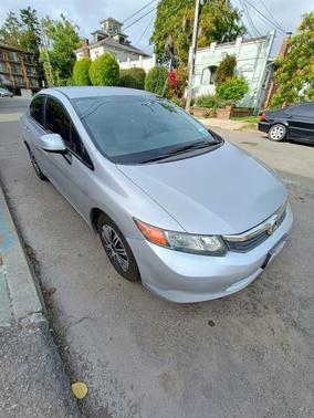 Silver 2012 Honda Civic LX