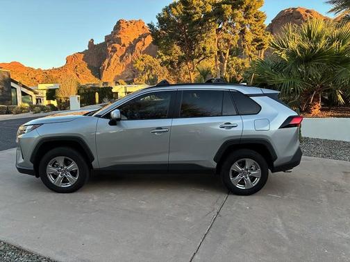 Silver 2023 Toyota RAV4 XLE