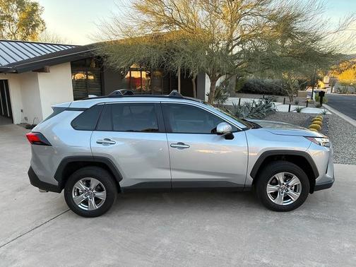 Silver 2023 Toyota RAV4 XLE
