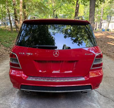 Red 2011 Mercedes-Benz GLK-Class GLK 350